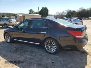 2014 Hyundai Equus Signature z VIN KMHGH4JH4EU076013, wystawiony jako Copart lot #45709725 z przebiegiem 146 861 mil mil oraz Szkoda całkowita • Salvage title. Historia ofert i sprzedaży dostępna na DreamBid. Obrazek 2.