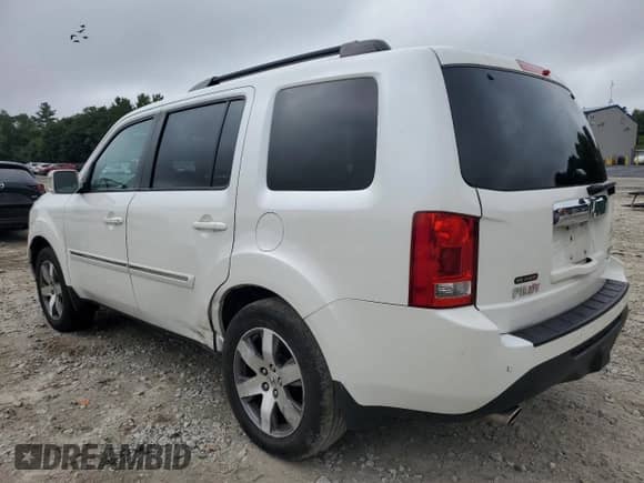 2013 Honda Pilot Touring with VIN 5FNYF4H98DB077783, listed as a Copart auction lot 81363165 with 195,188 mi miles and Clean title. Bid and sale history available at DreamBid. Image 2.