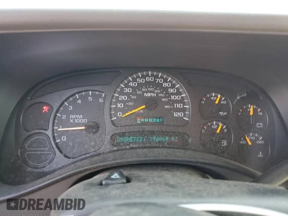 2003 Chevrolet Tahoe LS with VIN 1GNEK13V63J309099, listed as a Copart auction lot 67560265 with 190,960 mi miles and Clean title. Bid and sale history available at DreamBid. Image 9.