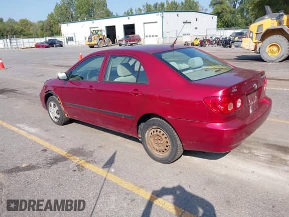 2008 Toyota Corolla CE with VIN 2T1BR32E08C876710, listed as a IAAI auction lot 43354534 with 169,066 mi miles and . Bid and sale history available at DreamBid. Image 3.