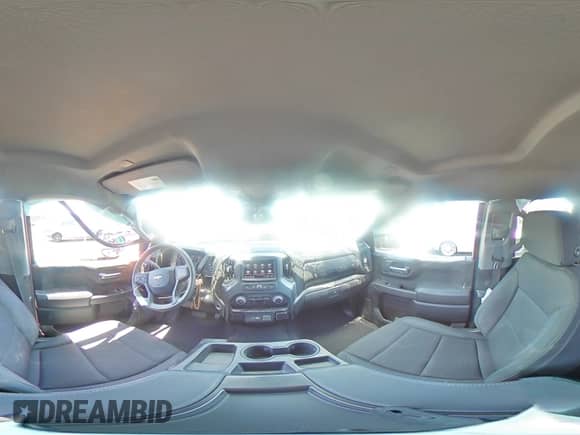 2023 Chevrolet Silverado 1500 Custom with VIN 1GCRABEK7PZ329665, listed as a Copart auction lot 67058025 with 26,252 mi miles and Salvage title. Bid and sale history available at DreamBid. Image 14.