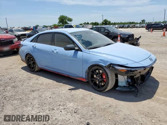 2025 Hyundai Elantra с VIN KMHLW4DK3SU026789, выставлен на аукционе Copart как лот 66616435 с пробегом 5 849 миль миль и Списание • Salvage title. История ставок и продаж доступна на DreamBid. Изображение 4.