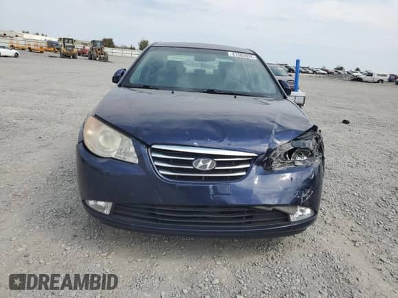 2010 Hyundai Elantra GLS with VIN KMHDU4AD2AU164919, listed as a Copart auction lot 81503925 with 178,785 mi miles and Salvage title. Bid and sale history available at DreamBid. Image 5.