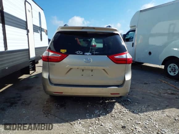 2016 Toyota Sienna XLE with VIN 5TDYK3DC0GS731005, listed as a IAAI auction lot 42479255 with 230,224 mi miles and . Bid and sale history available at DreamBid. Image 16.