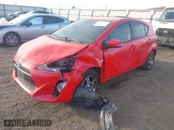 2015 Toyota Prius One with VIN JTDKDTB38F1112165, listed as a IAAI auction lot 43523513 with 146,825 mi miles and . Bid and sale history available at DreamBid. Image 2.