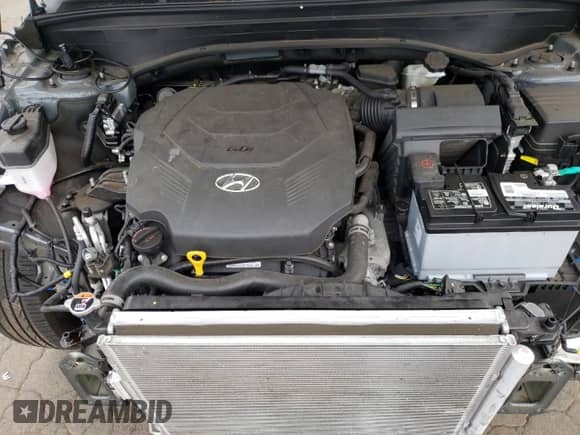 2023 Hyundai Palisade SEL with VIN KM8R4DGE3PU527906, listed as a Copart auction lot 68300875 with 24,753 mi miles and Salvage title. Bid and sale history available at DreamBid. Image 12.