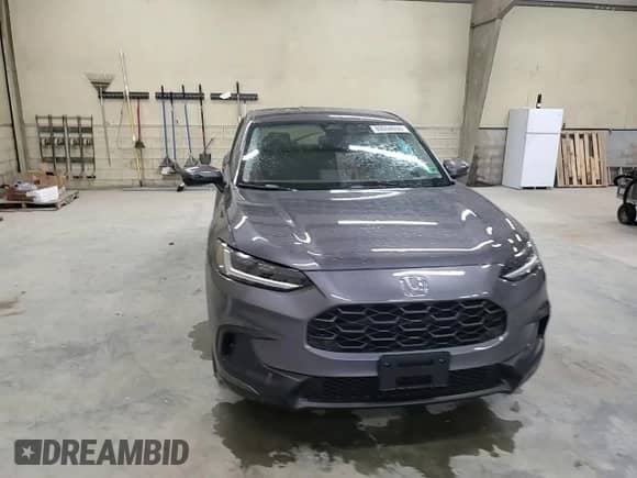 2026 Honda HR-V LX with VIN 3CZRZ1H36TM709593, listed as a Copart auction lot 80054055 with 592 mi miles and Salvage title. Bid and sale history available at DreamBid. Image 14.