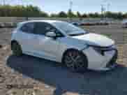 2022 Toyota Corolla XSE with VIN JTNC4MBE5N3163519, listed as a Copart auction lot 81157505 with 28,980 mi miles and Salvage title. Bid and sale history available at DreamBid. Image 4.