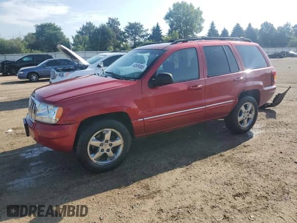 2004 Jeep Grand Cherokee Overland с VIN 1J8GW68J14C371632, выставлен на аукционе Copart как лот 63509385 с пробегом 114 501 миль миль и Списание • Salvage title. История ставок и продаж доступна на DreamBid. Изображение 1.