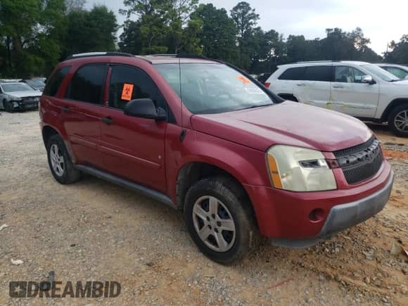 2006 Chevrolet Equinox LS with VIN 2CNDL13F566180585, listed as a Copart auction lot 69606525 with 152,950 mi miles and Salvage title. Bid and sale history available at DreamBid. Image 4.