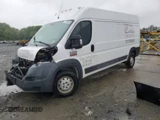 2017 Ram ProMaster Cargo с VIN 3C6TRVDG7HE549230, выставлен на аукционе Copart как лот 57784945 с пробегом Не указан миль и Списание • Salvage title. История ставок и продаж доступна на DreamBid. Изображение 1.