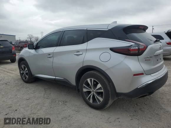 2020 Nissan Murano S with VIN 5N1AZ2AJ6LN119946, listed as a Copart auction lot 84456774 with 81,642 mi miles and Salvage title. Bid and sale history available at DreamBid. Image 2.