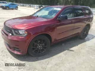 2020 Dodge Durango GT Plus with VIN 1C4RDHDG8LC381374, listed as a Copart auction lot 68491875 with Not provided miles and Non repairable. Bid and sale history available at DreamBid. Image 1.