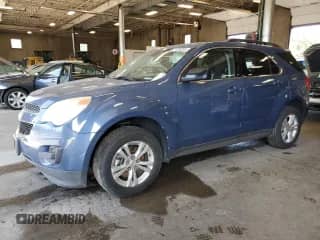 2012 Chevrolet Equinox 1LT with VIN 2GNALDEK2C6165063, listed as a Copart auction lot 61738205 with 182,565 mi miles and Salvage title. Bid and sale history available at DreamBid. Image 1.