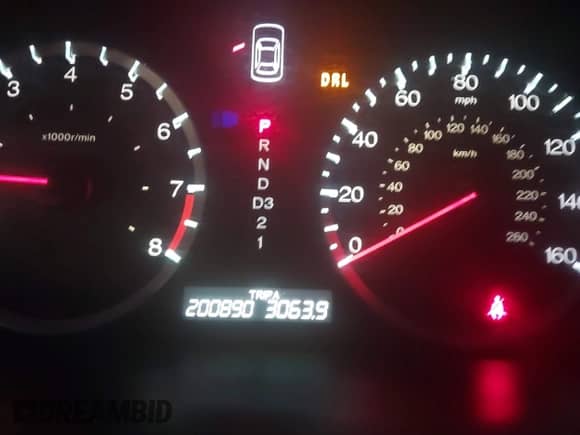 2008 Honda Accord EX with VIN JHMCP26758C002957, listed as a IAAI auction lot 43316481 with 200,890 mi miles and . Bid and sale history available at DreamBid. Image 7.