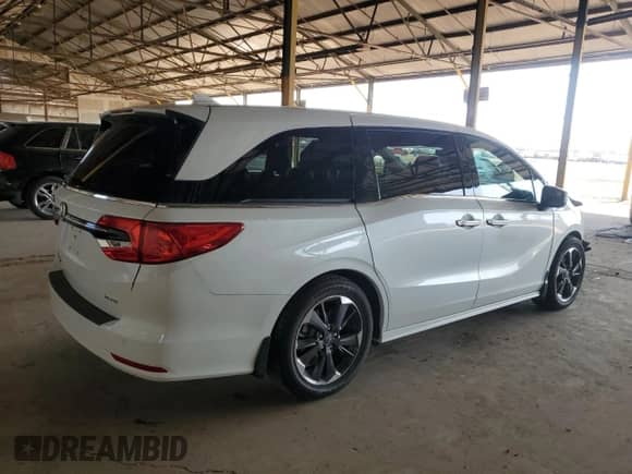2022 Honda Odyssey Elite с VIN 5FNRL6H90NB020925, выставлен на аукционе Copart как лот 68579315 с пробегом 37 053 миль миль и Списание • Salvage title. История ставок и продаж доступна на DreamBid. Изображение 3.