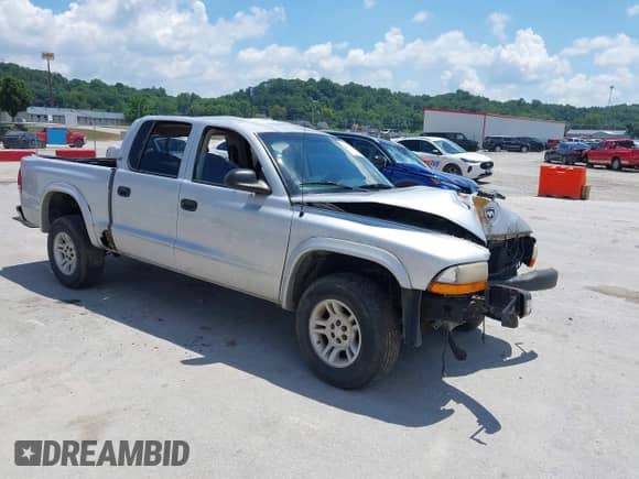 2001 Dodge Dakota Sport with VIN 1B7GG2ANX1S195515, listed as a IAAI auction lot 42691528 with 183,136 mi miles and . Bid and sale history available at DreamBid. Image 1.
