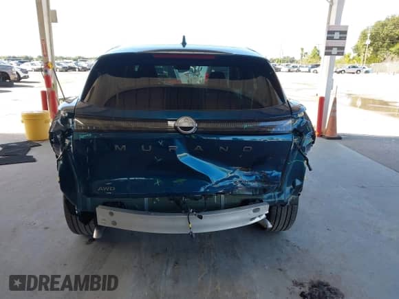 2025 Nissan Murano Platinum with VIN 5N1AZ3DT2SC112599, listed as a IAAI auction lot 42931843 with 3,340 mi miles and . Bid and sale history available at DreamBid. Image 17.