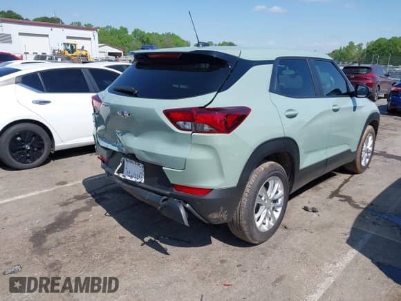 2025 Chevrolet TrailBlazer LS с VIN KL79MMSP2SB122568, выставлен на аукционе IAAI как лот 41994448 с пробегом 3 244 миль миль и . История ставок и продаж доступна на DreamBid. Изображение 4.