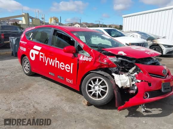 2012 Toyota Prius Two z VIN JTDZN3EU7C3128423, wystawiony jako IAAI lot #43160027 z przebiegiem 155 339 mil mil oraz . Historia ofert i sprzedaży dostępna na DreamBid. Obrazek 1.