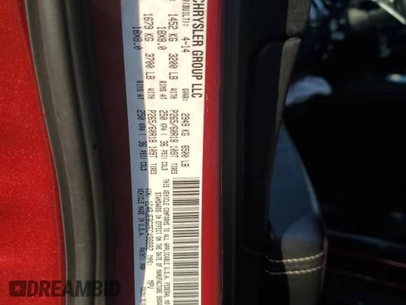 2014 Jeep Grand Cherokee Limited с VIN 1C4RJEBG2EC498882, выставлен на аукционе Copart как лот 81799755 с пробегом 119 370 миль миль и Списание • Salvage title. История ставок и продаж доступна на DreamBid. Изображение 13.