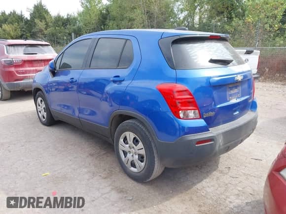 2016 Chevrolet Trax LS с VIN KL7CJKSB3GB704158, выставлен на аукционе IAAI как лот 43394110 с пробегом 112 744 миль миль и . История ставок и продаж доступна на DreamBid. Изображение 3.