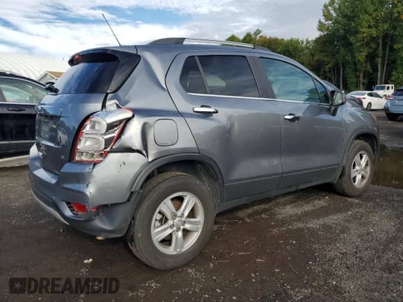 2020 Chevrolet Trax LT with VIN 3GNCJPSB0LL213661, listed as a Copart auction lot 81721985 with 123,501 mi miles and Salvage title. Bid and sale history available at DreamBid. Image 3.