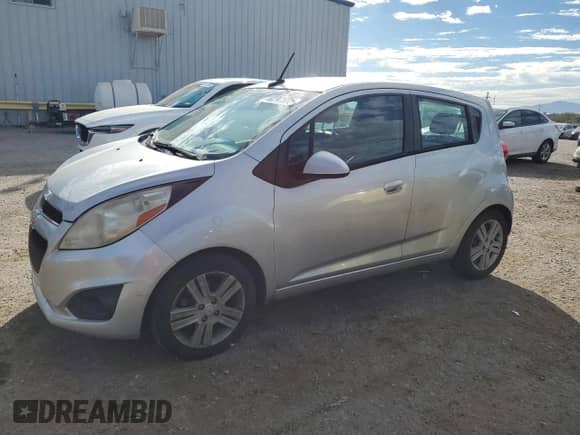 2013 Chevrolet Spark LT with VIN KL8CD6S94DC512065, listed as a Copart auction lot 82241995 with 152,771 mi miles and Salvage title. Bid and sale history available at DreamBid. Image 1.