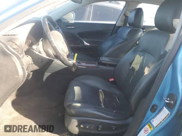 2006 Lexus IS 250 с VIN JTHCK262365006901, выставлен на аукционе Copart как лот 81126755 с пробегом 134 441 миль миль и Списание • Salvage title. История ставок и продаж доступна на DreamBid. Изображение 7.