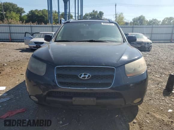 2007 Hyundai Santa Fe SE with VIN 5NMSH73E07H117735, listed as a Copart auction lot 80884845 with 210,126 mi miles and Salvage title. Bid and sale history available at DreamBid. Image 5.