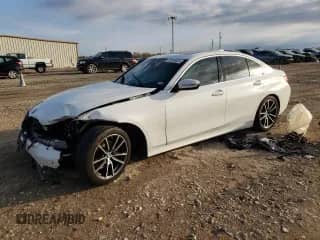 2021 BMW 3 Series 330i с VIN WBA5R1C03MFL53409, выставлен на аукционе Copart как лот 85248524 с пробегом Не указан миль и Списание • Salvage title. История ставок и продаж доступна на DreamBid. Изображение 1.