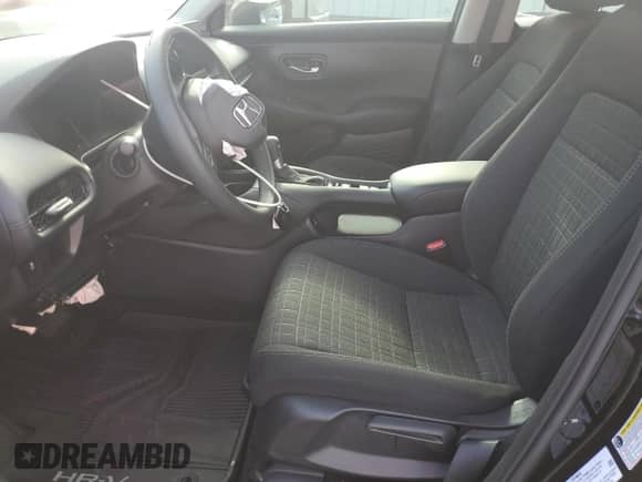 2025 Honda HR-V LX with VIN 3CZRZ1H39SM740383, listed as a Copart auction lot 81093225 with 13,012 mi miles and Salvage title. Bid and sale history available at DreamBid. Image 7.