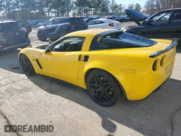 2006 Chevrolet Corvette Z06 с VIN 1G1YY26E065107256, выставлен на аукционе Copart как лот 43381815 с пробегом Не указан миль и Списание • Salvage title. История ставок и продаж доступна на DreamBid. Изображение 2.