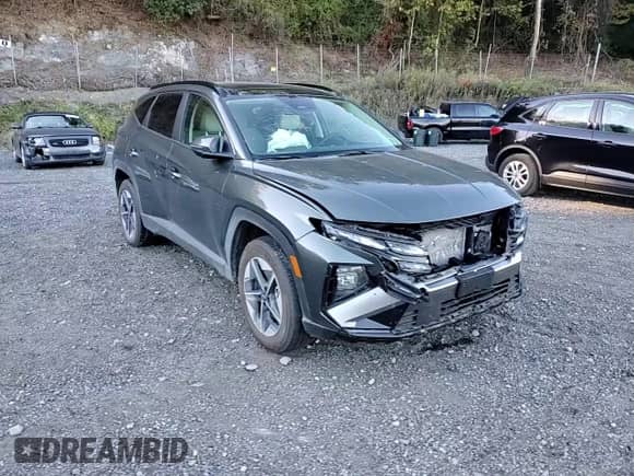 2025 Hyundai Tucson SEL Convenience with VIN KM8JCDD12SU307702, listed as a Copart auction lot 86143245 with 4,768 mi miles and Salvage title. Bid and sale history available at DreamBid. Image 14.