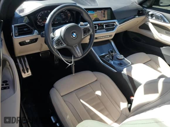 2022 BMW 4 Series M440i xDrive with VIN WBA13AR05NCJ36163, listed as a Copart auction lot 76969004 with 20,584 mi miles and Clean title. Bid and sale history available at DreamBid. Image 8.