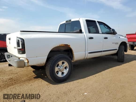 2006 Dodge 2500 SLT with VIN 3D7KS28D16G287395, listed as a Copart auction lot 69060765 with 171,578 mi miles and Clean title. Bid and sale history available at DreamBid. Image 3.