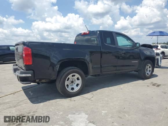 2022 Chevrolet Colorado 2WD Work Truck with VIN 1GCHSBEA4N1238493, listed as a Copart auction lot 68142195 with 168,152 mi miles and Salvage title. Bid and sale history available at DreamBid. Image 3.