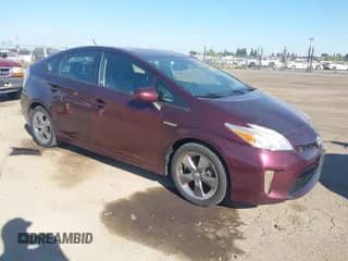 2013 Toyota Prius One with VIN JTDKN3DU7D5581627, listed as a IAAI auction lot 43111292 with 207,666 mi miles and . Bid and sale history available at DreamBid. Image 1.