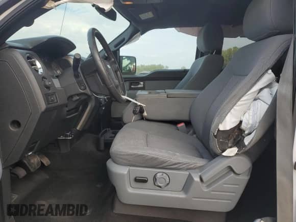 2014 Ford F-150 XLT with VIN 1FTFX1CT5EFB09639, listed as a Copart auction lot 80960955 with 73,764 mi miles and Salvage title. Bid and sale history available at DreamBid. Image 7.