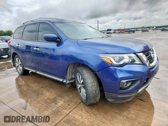 2017 Nissan Pathfinder S with VIN 5N1DR2MN3HC907999, listed as a Copart auction lot 84172725 with 154,452 mi miles and Clean title. Bid and sale history available at DreamBid. Image 4.