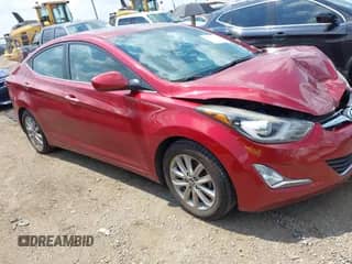 2015 Hyundai Elantra SE z VIN 5NPDH4AE9FH629053, wystawiony jako IAAI lot #43055338 z przebiegiem 119 723 mil mil oraz . Historia ofert i sprzedaży dostępna na DreamBid. Obrazek 1.
