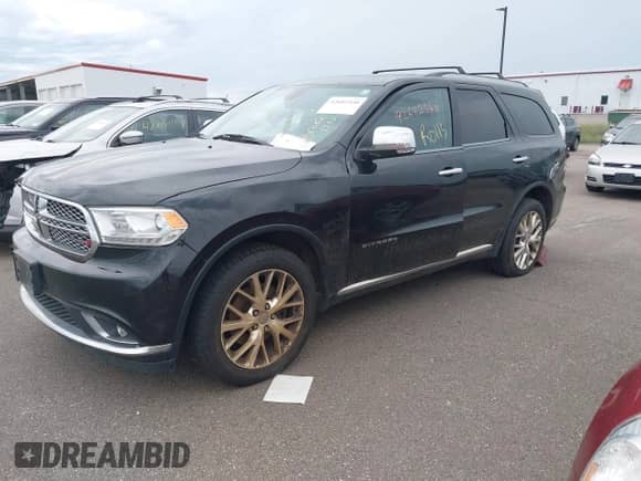 2014 Dodge Durango Citadel z VIN 1C4SDJET5EC314304, wystawiony jako IAAI lot #42682540 z przebiegiem 213 651 mil mil oraz . Historia ofert i sprzedaży dostępna na DreamBid. Obrazek 2.