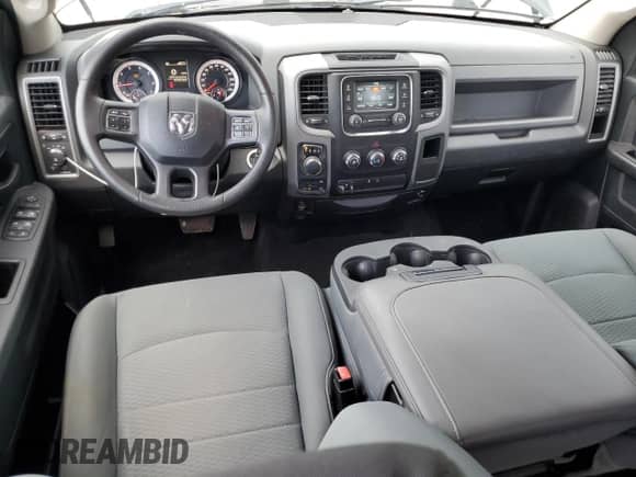 2015 Ram 1500 Express with VIN 1C6RR7KT9FS682328, listed as a Copart auction lot 68320775 with 91,080 mi miles and Salvage title. Bid and sale history available at DreamBid. Image 8.
