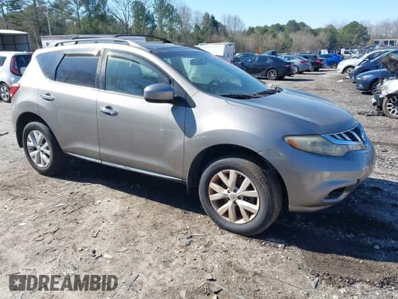 2011 Nissan Murano SL с VIN JN8AZ1MU7BW060259, выставлен на аукционе IAAI как лот 41744783 с пробегом Не указан миль и . История ставок и продаж доступна на DreamBid. Изображение 1.