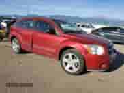 2007 Dodge Caliber R/T with VIN 1B3HE78K07D344600, listed as a Copart auction lot 71455505 with 168,078 mi miles and Salvage title. Bid and sale history available at DreamBid. Image 4.