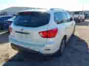 2019 Nissan Pathfinder SL with VIN 5N1DR2MN3KC615826, listed as a IAAI auction lot 41246697 with 58,561 mi miles and . Bid and sale history available at DreamBid. Image 4.