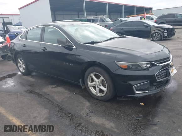 2016 Chevrolet Malibu LS z VIN 1G1ZB5ST6GF315374, wystawiony jako IAAI lot #43417917 z przebiegiem 195 320 mil mil oraz . Historia ofert i sprzedaży dostępna na DreamBid. Obrazek 1.