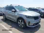 2023 Kia Sorento SX Prestige with VIN KNDRMDLH3P5178664, listed as a IAAI auction lot 42638187 with 53,778 mi miles and . Bid and sale history available at DreamBid. Image 1.