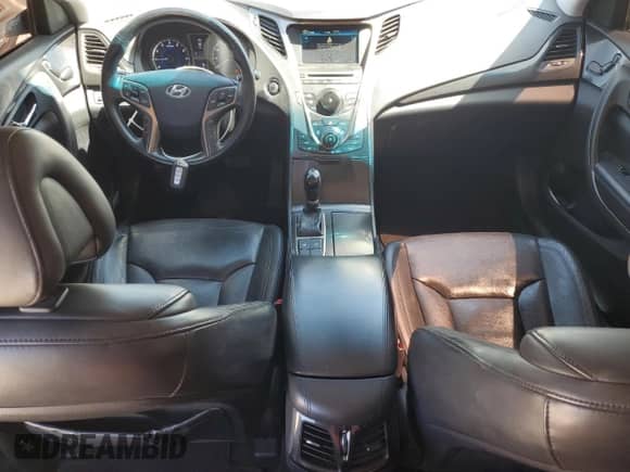 2012 Hyundai Azera with VIN KMHFG4JGXCA134727, listed as a Copart auction lot 50082345 with 125,725 mi miles and Salvage title. Bid and sale history available at DreamBid. Image 8.