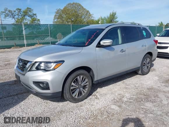 2019 Nissan Pathfinder S with VIN 5N1DR2MN2KC618345, listed as a IAAI auction lot 41997428 with 77,150 mi miles and . Bid and sale history available at DreamBid. Image 2.